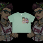 Roxy Rebel- Crop Tee, Sage