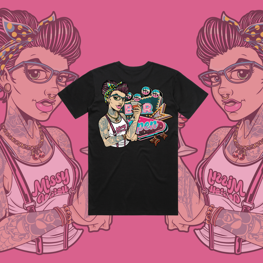Roxy Rebel - Unisex tee's, Black & White